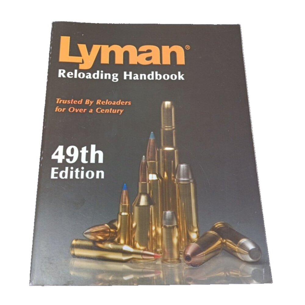 Lyman 49th Edition Reloading Ammo Ammunition Handbook‎ Hard Cover Manual Book